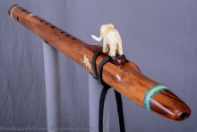 Kauri Native American Flute, Minor, Low E-4, #K8F (10)